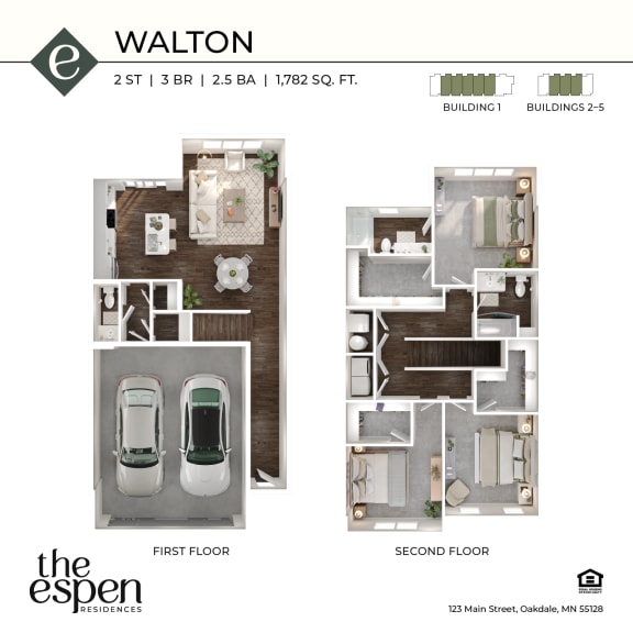 The Espen_Walton_3d floor plan