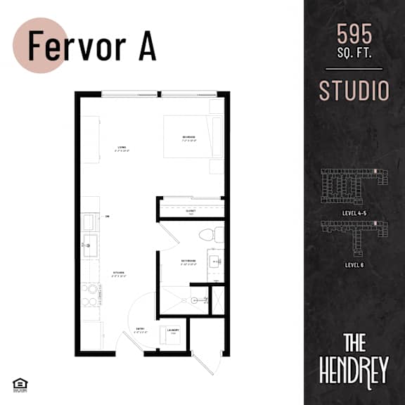 Floor Plan  The Hendrey-Fervor A Floor Plan