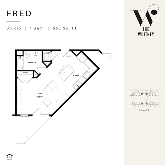 The Whitney-Fred Floor Plan