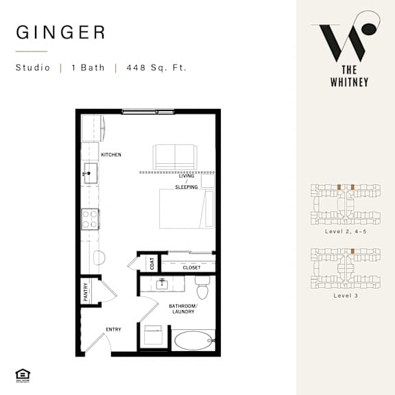 The Whitney-Ginger Floor Plan