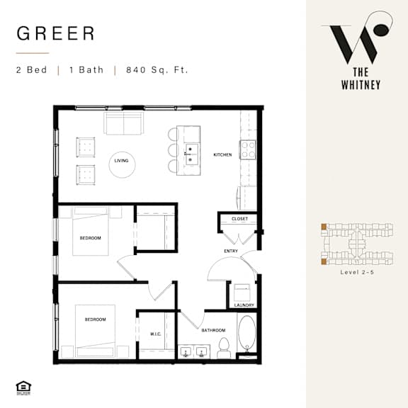 The Whitney-Greer Floor Plan