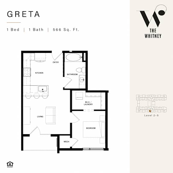 The Whitney-Greta Floor Plan