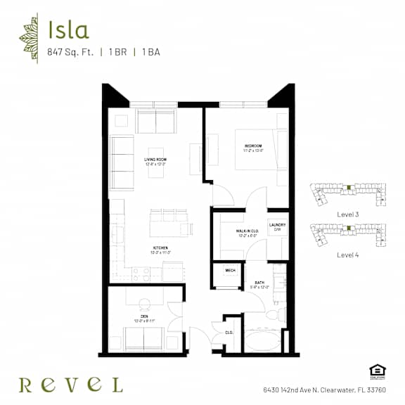Revel-Isla Floor Plan