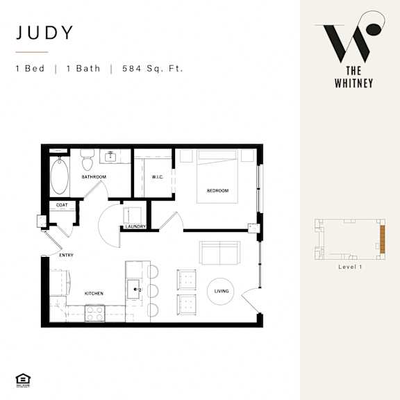 The Whitney-Judy Floor Plan