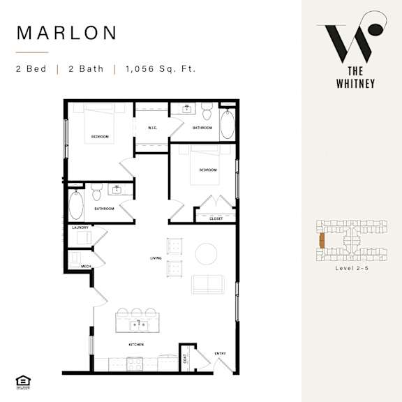 The Whitney-Marlon Floor Plan