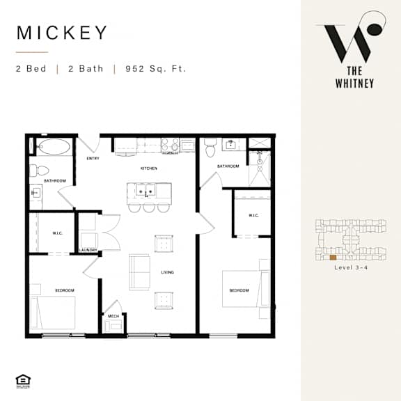 The Whitney-Mickey Floor Plan