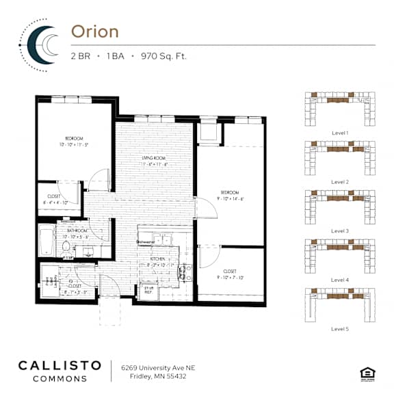 Callisto Commons-Orion Floor Plan