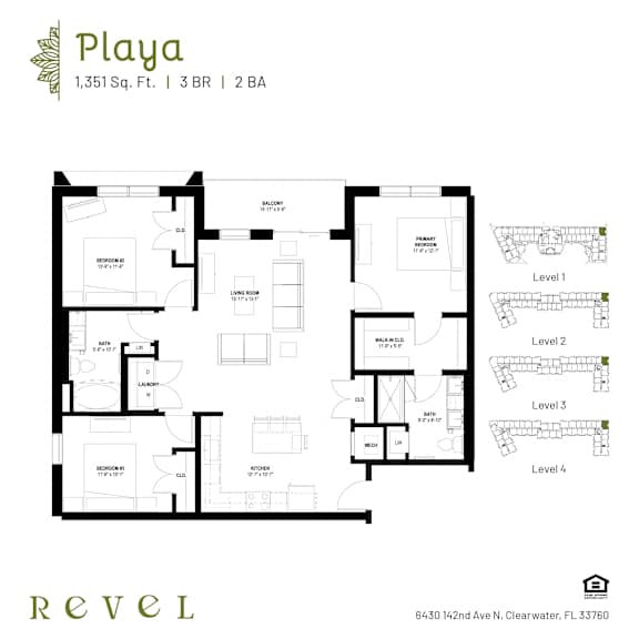 Revel-Playa Floor Plan