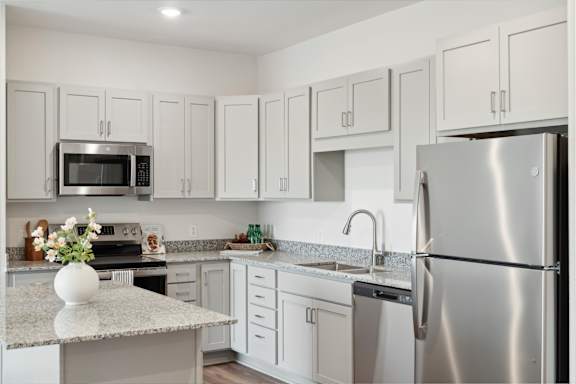 Mural-Model Unit Kitchen