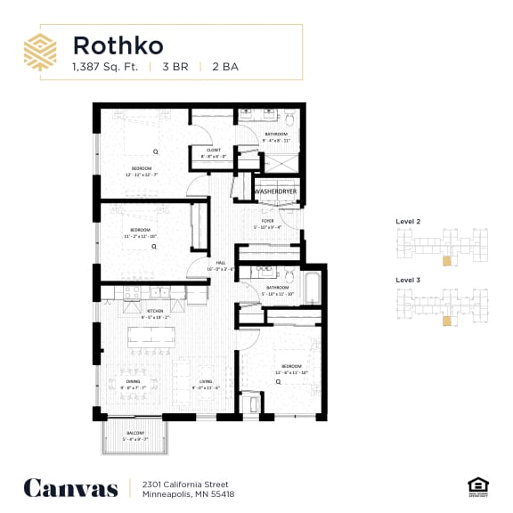 floor plan of the renovated apartment for sale