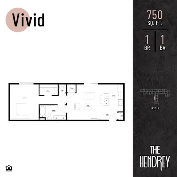 Floor Plan  The Hendrey-Vivid Floor Plan