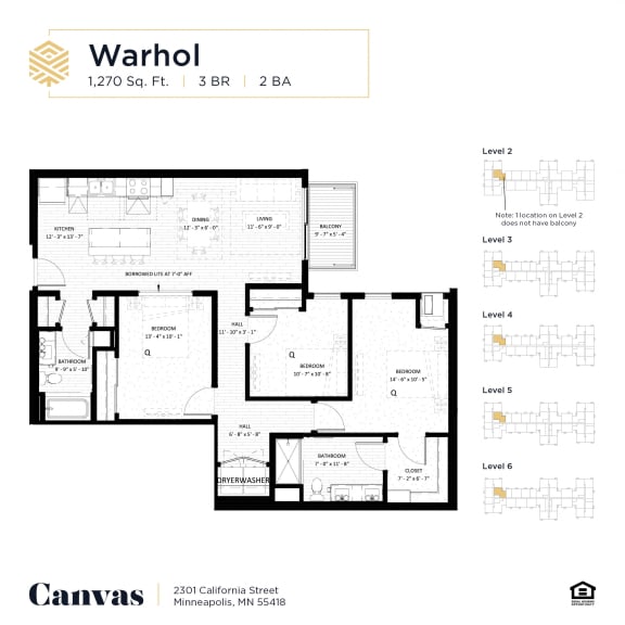 the floor plan condos