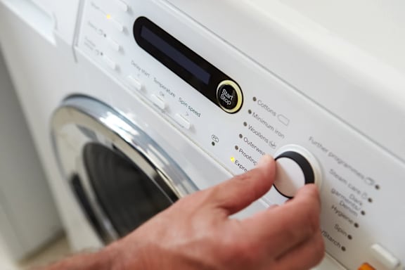 Ryder Ridge-Washer and Dryer Stock Image