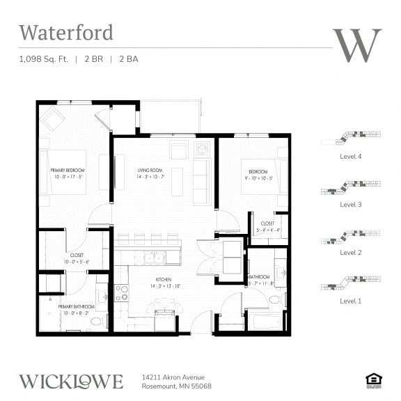 Floor Plan  the floor plan of waterford residences