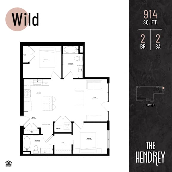 Floor Plan  The Hendrey-Wild Floor Plan