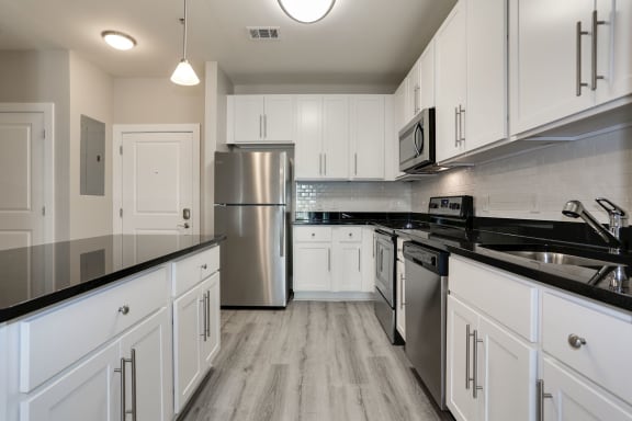 Fully Equipped Kitchen at 800 Carlyle, Alexandria, Virginia