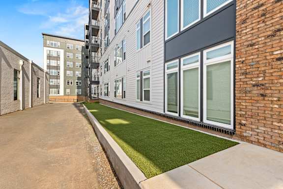 Dog Run  at Hawkins Press Apartments, Charlotte, NC, 28203