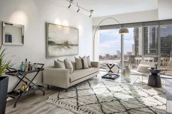 Living Room at 1305 Dock Street, Maryland, 21231