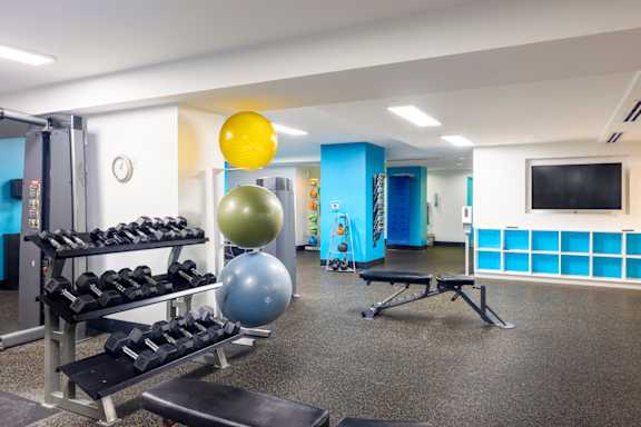 Modern Fitness Center at Loree Grand at Union Place, Washington, Washington