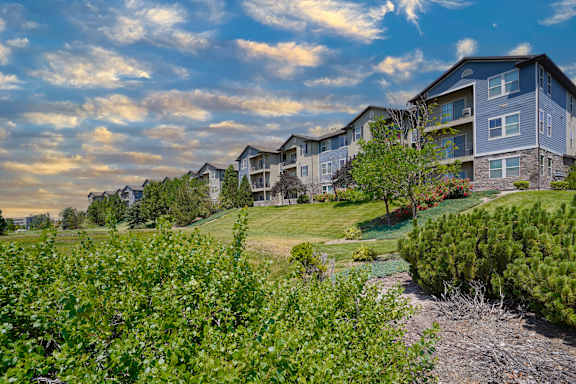 Garden Area at Florentine Villas, Midvale, UT 84047