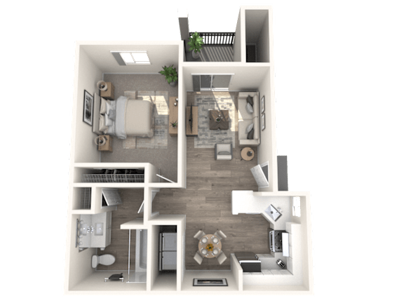 1 bed 1 bath at Sterling Point Apartment Homes, Phoenix, Arizona