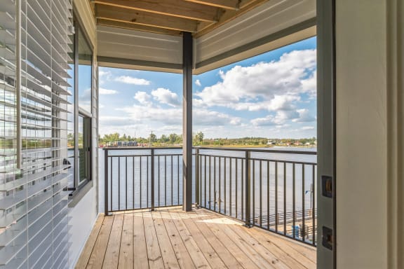 Porch View1 at Metropolitan at the Riverwalk, Wilmington, 28401
