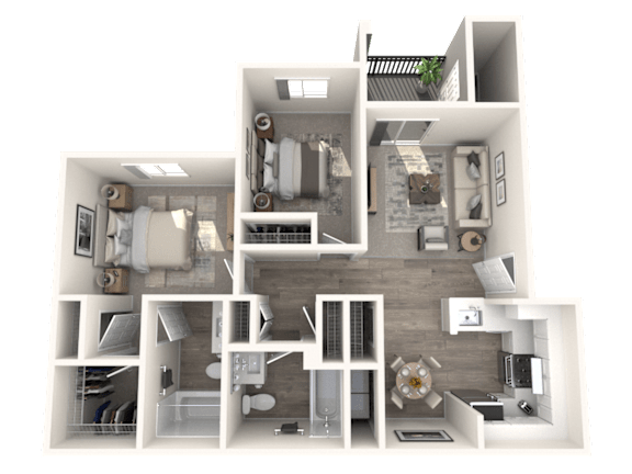 2 bed 2 bath at Sterling Point Apartment Homes, Arizona, 85042