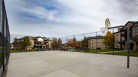Basketball Courts at Sunset Ridge, Utah