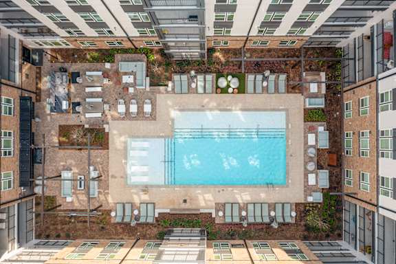 Swimming Pool at Hawkins Press Apartments, North Carolina, 28203