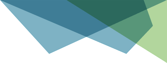 A graphic with blue, green and black triangles C at Dock 79, Washington, District of Columbia