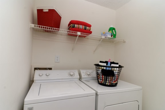 our apartments have a washer and dryer at Brampton Moors, Cary, NC, 27513