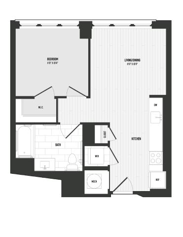 1 bedroom 1 bathroom O at Coda at Bryant Street, Washington DC