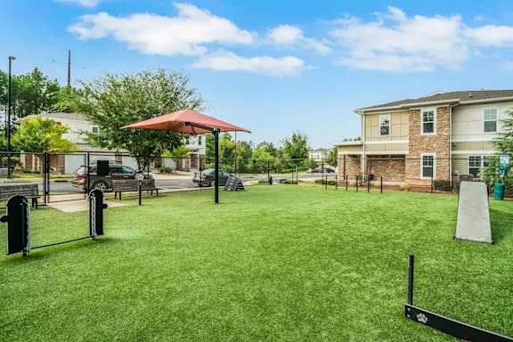 A Dog Park at The Aster Cary, North Carolina