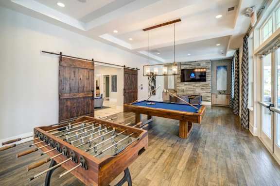 Game Room at The Aster Cary, Cary, North Carolina