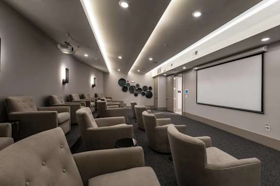 Private Movie Theatre at The Aster Cary, North Carolina, 27519