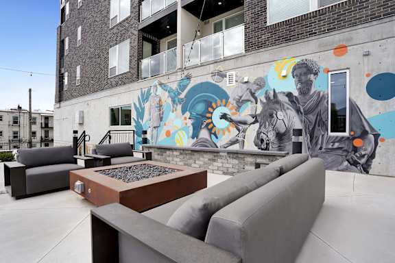 Outside Area at Lotus Republic Apartments, Utah