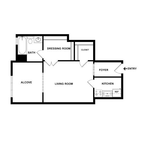 Studio 19 at Empire Apartments, Washington, District of Columbia