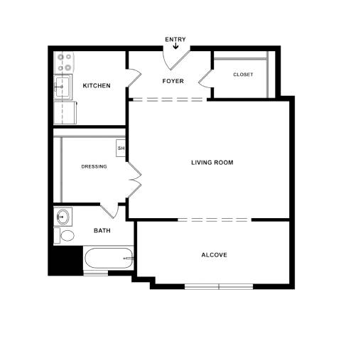 Studio 6 at Empire Apartments, Washington, District of Columbia