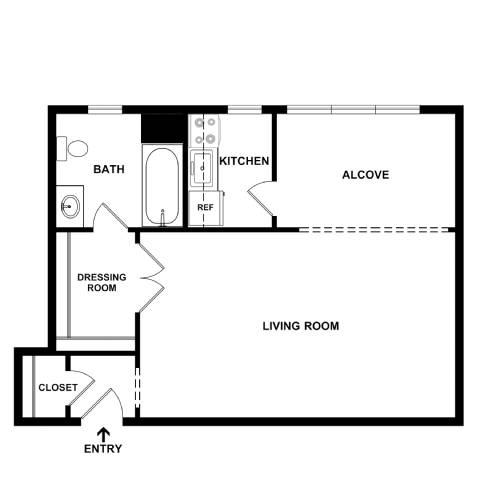 Studio 8 at Empire Apartments, District of Columbia
