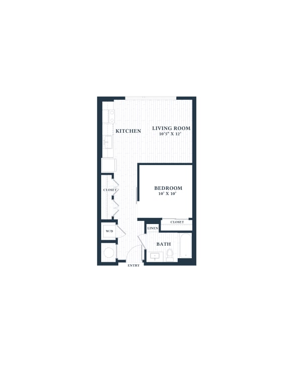 S3A Floor Plan at Brentford at The Mile, Virginia, 22102