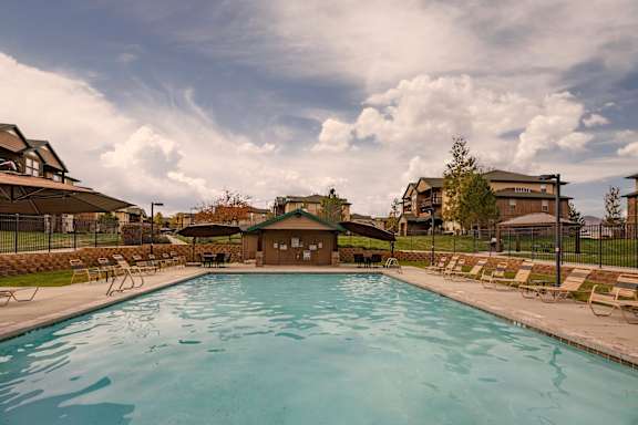 Swimming Pool at Sunset Ridge, West Jordan Utah