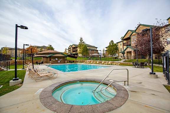 Spa And Pool at Sunset Ridge, West Jordan, 84081
