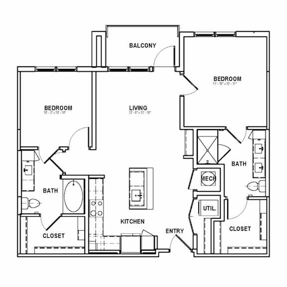 B5 Floor Plan B5 Floor Plan at The Sully, Virginia