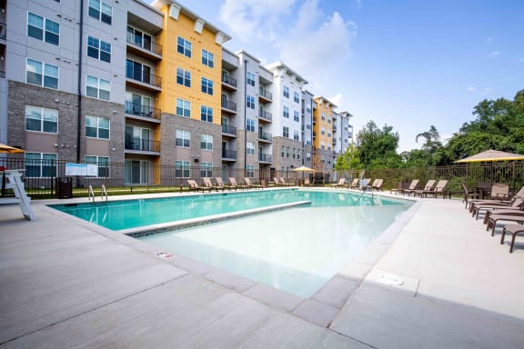 Swimming Pool at Woodmore Grand Apartments in Bowie, MD 20721