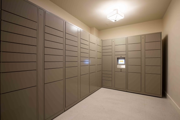 Package Lockers at Woodmore Grand Apartments in Bowie, MD 20721