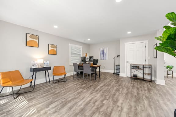 renovated leasing center at Concord Crossing in Smyrna, Georgia 30082