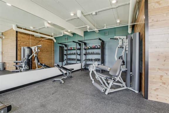 Modern Fitness Center at Maven Apartments, Burnsville, 55337