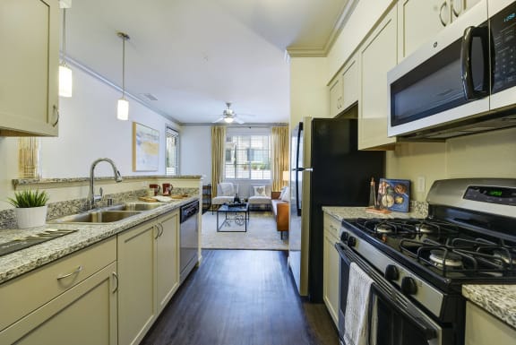 Modern Kitchens in Two Color Schemes at SETA, La Mesa, 91942
