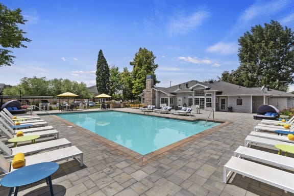 take a dip in our resort style swimming pool