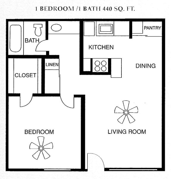1 bedroom